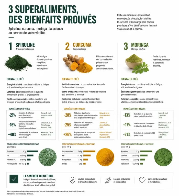 Bienfaits des superaliments selon les conseils de nutri conseil