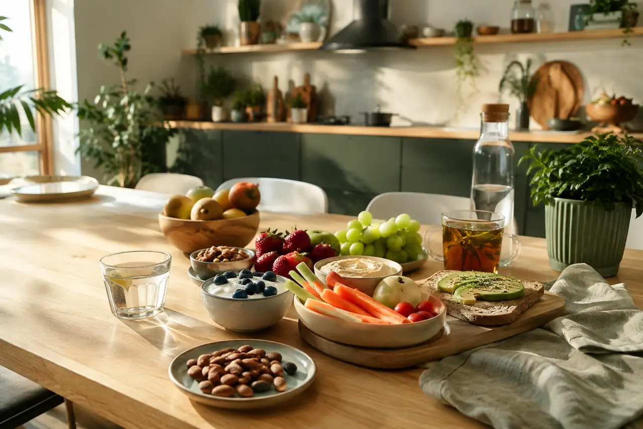 Grignotage sain : faim réelle, collation utile, fringales apaisées