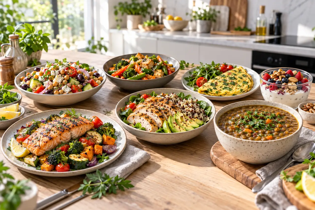Menu minceur sur 7 jours : des repas qui calent, même le soir