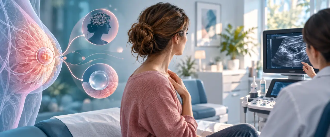 Kyste mammaire et stress : un lien incertain, une boule à faire examiner