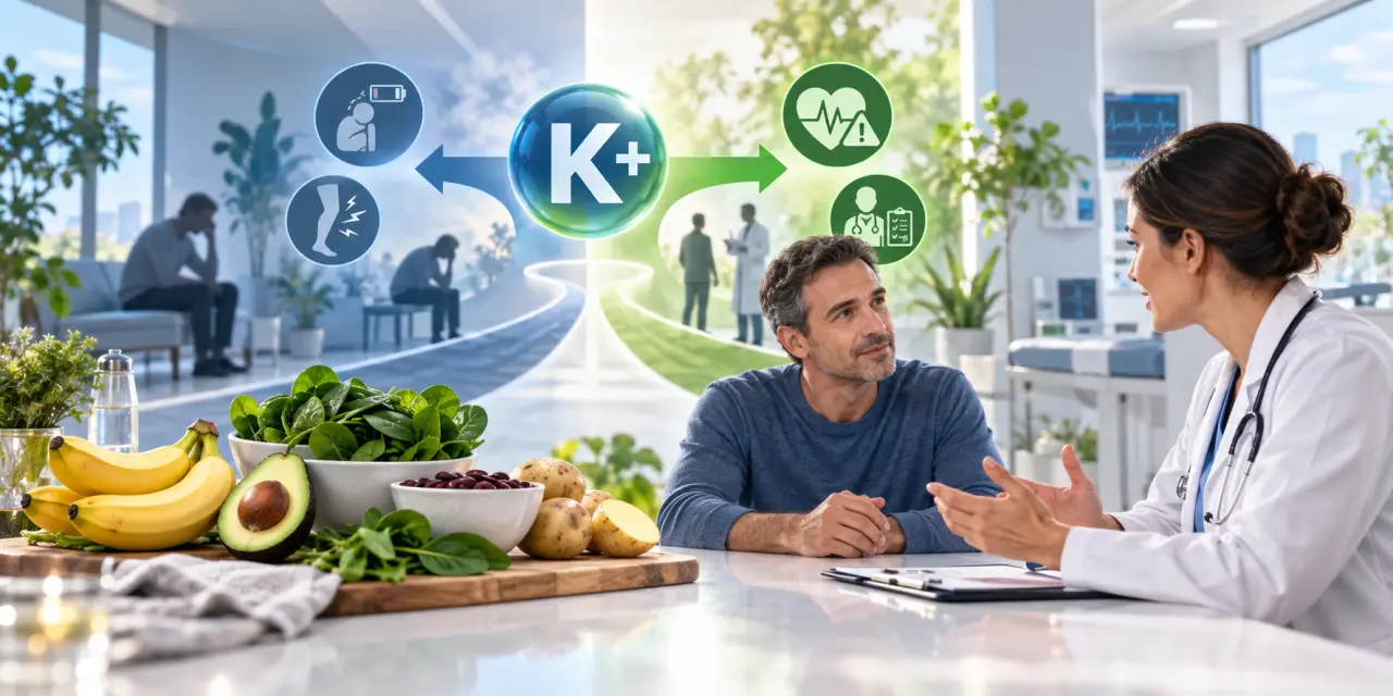 Le potassium se choisit selon votre situation, carence ou excès