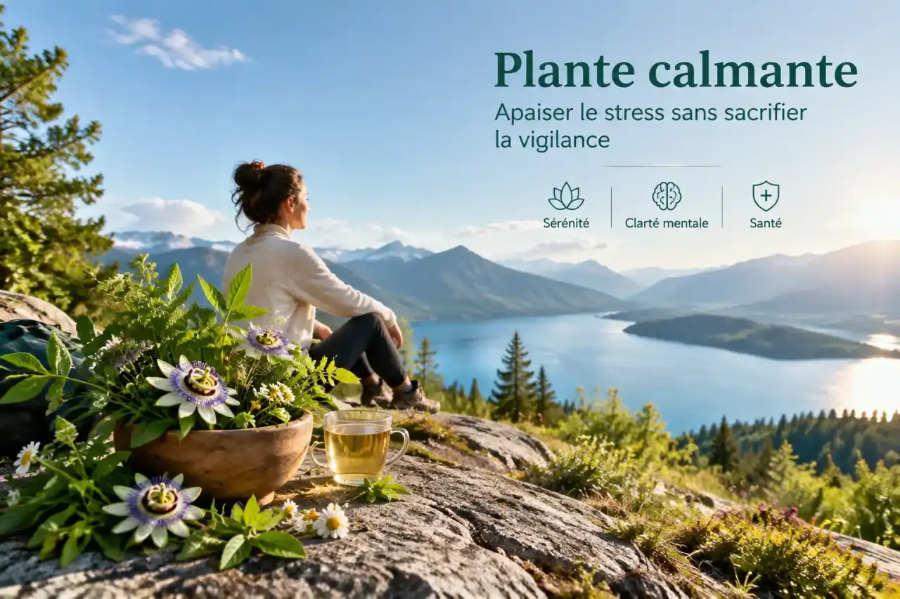 Plante calmante : apaiser le stress sans sacrifier la vigilance