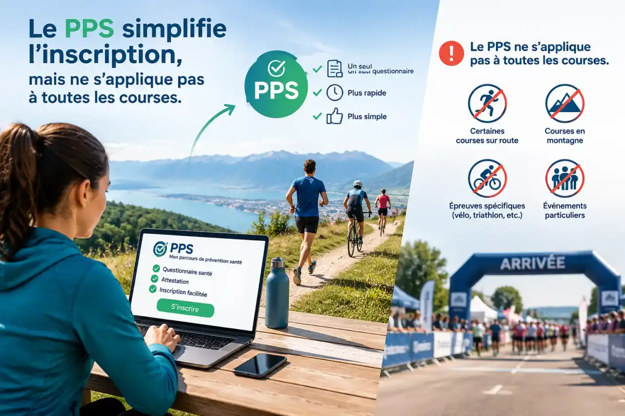 Le PPS simplifie l’inscription, mais ne s’applique pas à toutes les courses